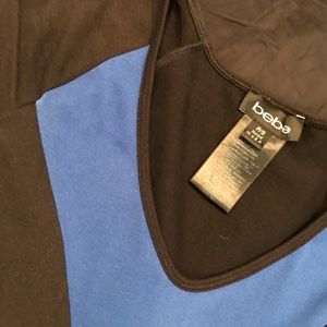 Bebe fitted midi dress